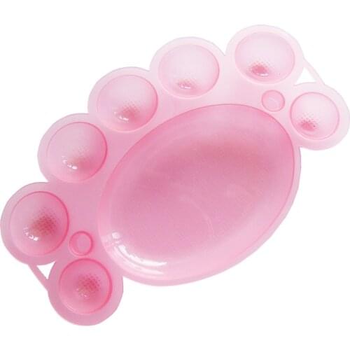 5Pcs/Lot Drawing Painting Tool Nail Art Polish Color Mixing Palette Dish Dappen Dish