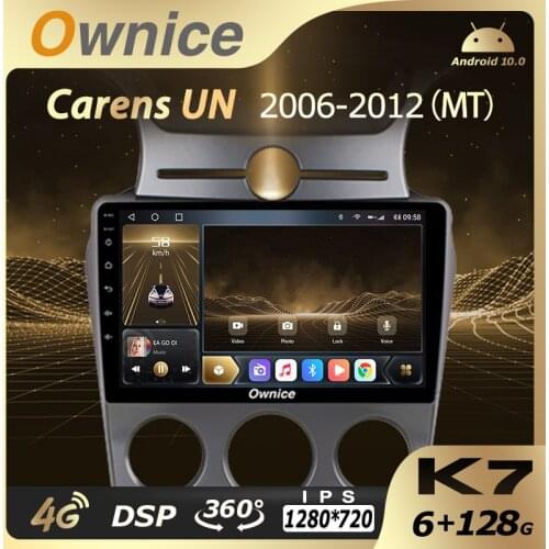 Ownice Car Multimedia for Kia Carens UN 2006 - 2012 2Din Android 10.0 auto radio car Audio stereo 6G+128G 4G LTE HDMI SPDIF