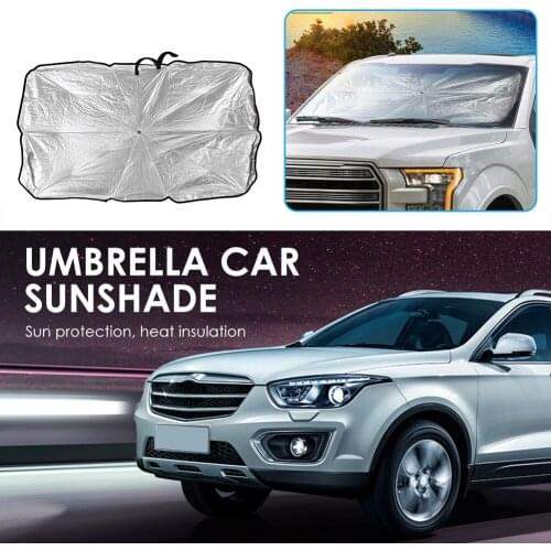 Car Front Windshield Sunshade Parasol Cover Sun Protector with Window Breaker Multi-functional Car Vehicle Classic Supplies