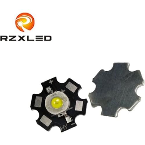 10Pcs/Lot LED 3V 1W 3W 5W High Power Cold White6500K 7000K 8000K Diode For Flashlight