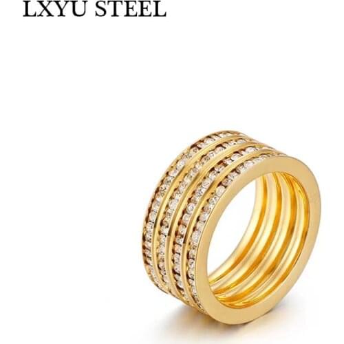 LXYUSTEEL Wedding Rings