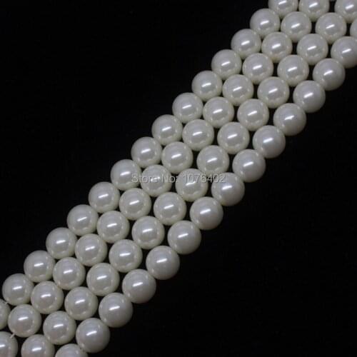 Mini. order is $7!Wholesales 420pcs,10mm White Plastic Pearl Round Loose Beads
