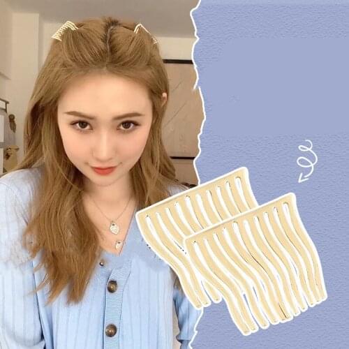2pcs New Girl Hair Accessories Comb Color Twisted Hairpin Korean Hairs Accessories Hair Clips For Women Hairclips Barrette