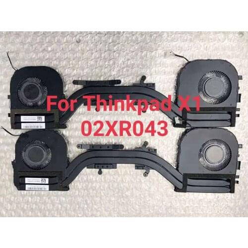 New original heatsink with fan cooler for Lenovo ThinkPad X1 Extreme P1 02XR043 radiator EG50050S1-CE00-S9A EG50050S1-CE10-S9A