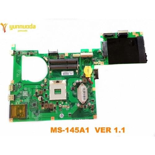 Original for MSI MS-145A1 laptop motherboard MS-145A1 VER 1.1 tested good free shipping