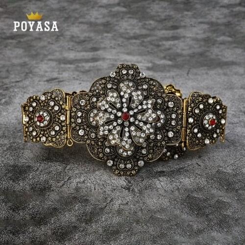 Luxury Gun metal color women belt chain metal waistband jewelry long adjustable length wedding caftan dress belt