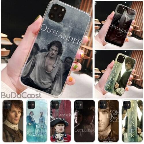 Riccu Jamie Fraser Outlander Phone Case For iPhone 11 12 pro XS MAX 8 7 6 6S Plus X 5S SE 2020 XR cover