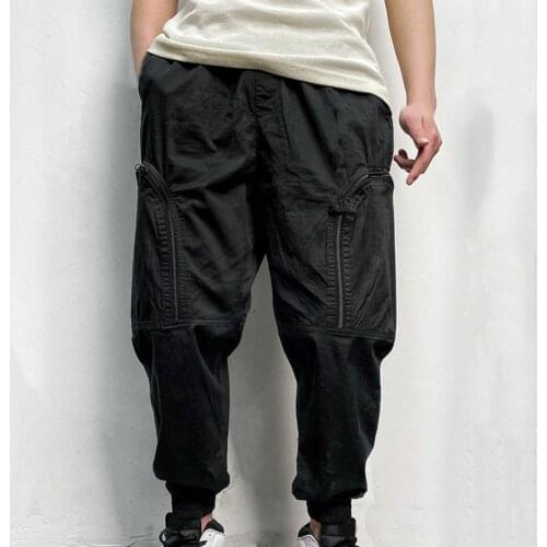 Fabulous Ankle Banded Cargo Pants Men Trousers Comfy Skin-friendly