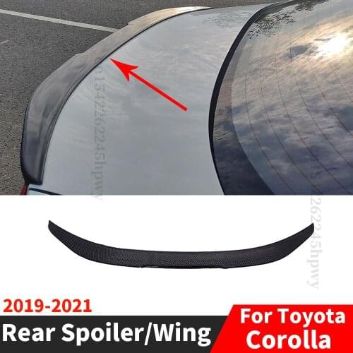 Splitter Diffuser Body Kit Decoration Tuning Modification Trunk Spoiler Roof Rear Spoiler Wing For Toyota Corolla 2019 2020 2021