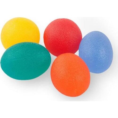 High Elastic Silica Gel Massage Egg Ball Grip Ball Gym Fitness Finger Heavy Exerciser Strength Muscle Recovery Gripper Trainer