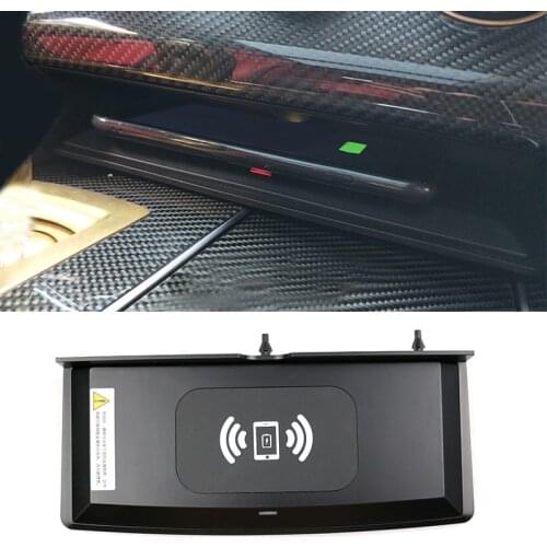 10W car wireless charger for Range Rover Sport 2014 2015 2016 2017 QI mobile phone wireless charging car accessories for iPhone