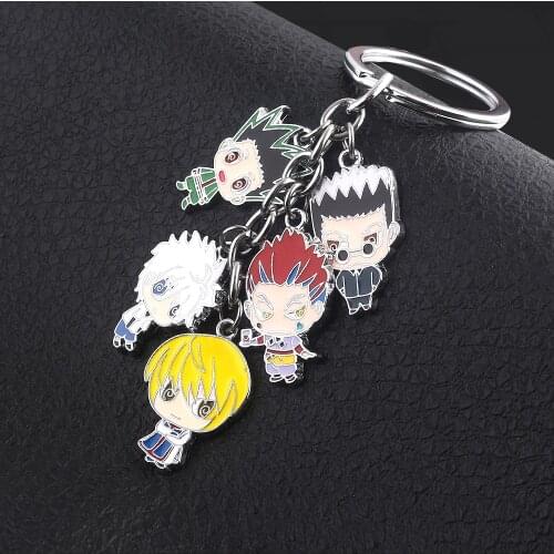 Anime My Hero Academia Enamel KeyChain Boku No Hero Academia High Quality Figure Keyring For Cartoon Fans Keyring Souvenir Gift