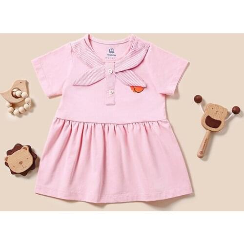Baby Dress 2021 Summer New Girl Fashion Baby Dress Cotton Children Dress Cartoon Fruit Princess Dress Newborn