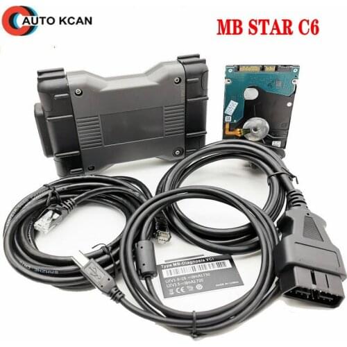 MB Star C6 DoIP Diagnosis Multiplexer with V2020.12 Software HDD wifi function Diagnosis VCI SD Connect C6