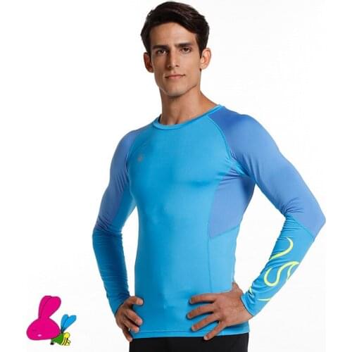 Compression Shirt Autumn winter thermal quick dry sport training shirt basketball soccer jersey mens long sleeve running shirt