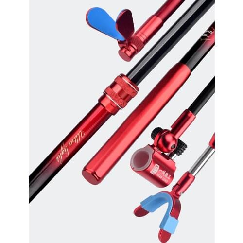 2.1m 2.4m Carbon Fiber Fishing Rod Bracket Fort Bracket Stand Ultra-light and Super Hard Fishing Box Holder Sear Fishing Tackle