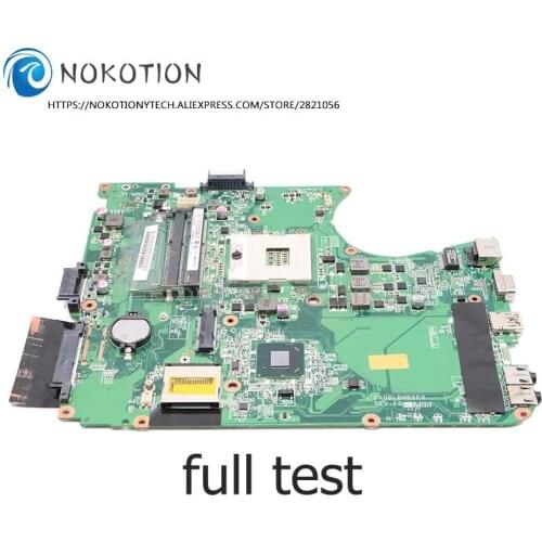 NOKOTION DABLBMB16A0 A000081420 Mainboard For Toshiba Satellite L750 L755 Laptop Motherboard HM65 DDR3 Full test