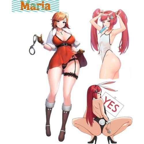 Cute Girl Stickers Night Angel Last Origin Vinyl Car-Styling Automobiles & Motorcycles Decal JDM JEEP Van Bike Offroad RV A4 Q3