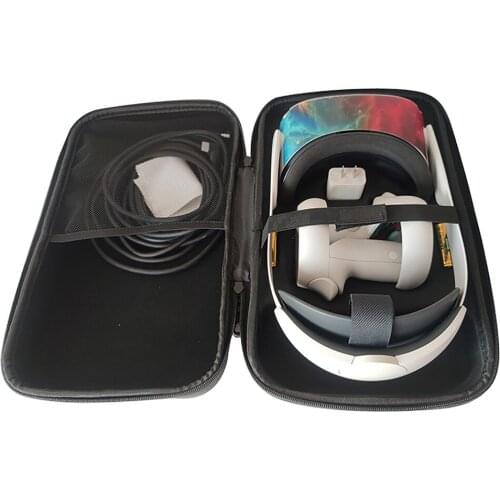 Portable Storage Hand Bag Waterproof Carrying Case Full Protection Messenger Shoulder Hand Bag for Oculus Quest 2 VR Accessories