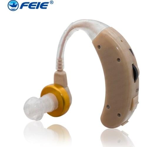 FEIE Hearing aid 2 pcs/lot ear listening device power amplifier aid headset for the deaf CE Approved S-8A Free Shipping
