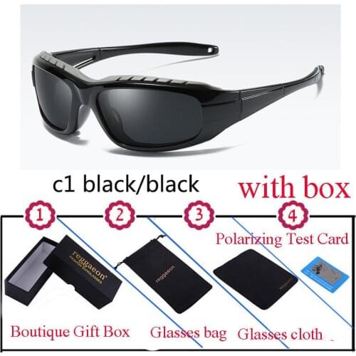 Ultralight Frame Men Polarized Sports Driving UV400 Fishing Sports Men Sunglasses Protection Eyewear Gafas de sol