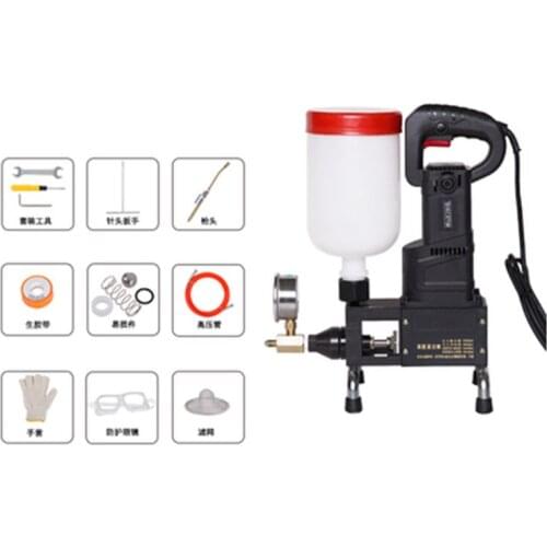 1300W Polyurethane grouter pressure waterproof expory resin injection machine for crack repair bathroom mending