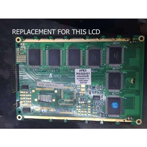 Brand New Compatible LCD screen for RG322421-WNHDWB Apex RG322421 Display panel