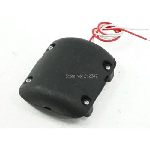 DC 12V 2300RPM Black Plastic Shell Massager Vibrating Vibration Motor