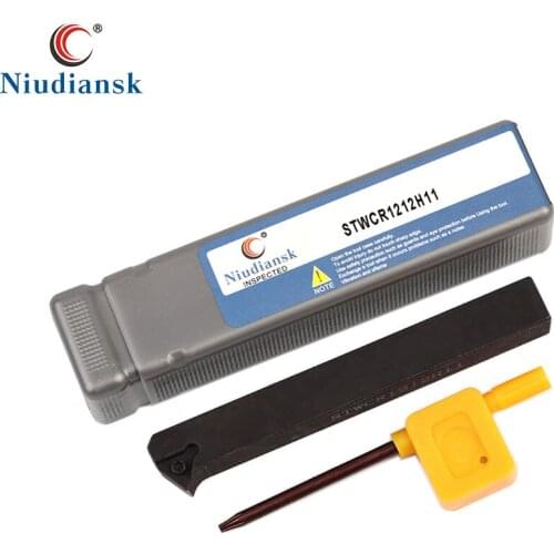 STWCR1212 STWCR1616H11 Turning Tool Holder STWCR2020K16 External Turning Tool Arbor STWCR2525M16 CNC Lathe Tools,For TCMT Insert