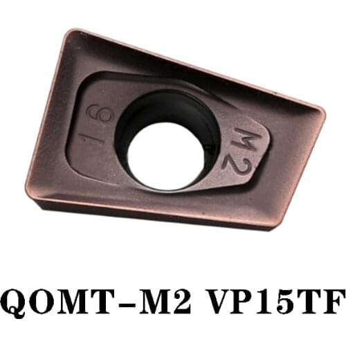 100% Original QOMT QOMT0830R-M2 VP15TF QOMT1035R-M2 QOMT1342R QOMT1651R CNC lathe Insertion Carbide Insert Efficient And Durable