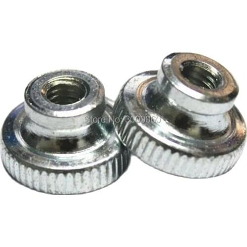 M10 Knurled Zinc Plated Steel Stepped Thumb Nut 20pcs/lot