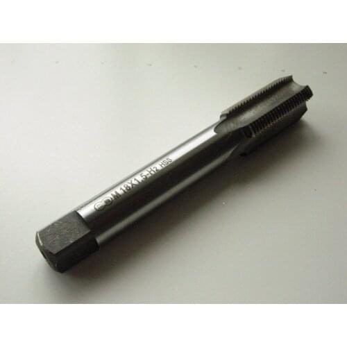 1pc Metric Right Hand Tap M18 X 0.5 0.75 1.0 1.25 1.5 1.75 2.5mm Taps Threading Tools m18 X 0.5 0.75 1.0 1.25 1.5 1.75 2.5 pitch