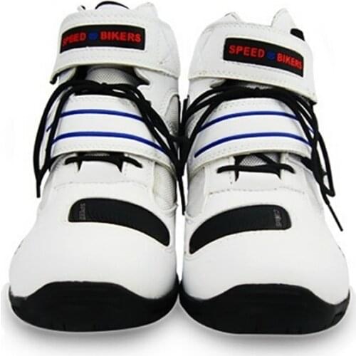 Motorcycle Ankle Boots Men Woman Motorbike Riding Protective Off-Road Moto Racing Shoes tooling Work Ridng Boots Riding Tribe