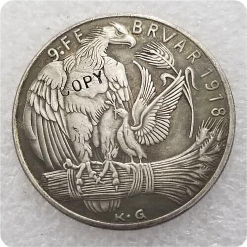 Type#2_1918 Karl Goetz Germany Copy Coin