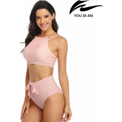 New women bikini swimsuit bikinis swimwear 2020 sexy female swimming beachwear bathing suit wear for Russian free shipping