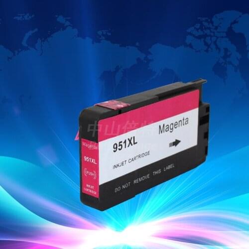 INK WAY On Promotion!Free Shipping 3 Pack 3 Magenta Ink Cartridge for HP951XL