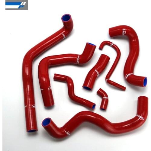 Silicone Radiator Hose Black / Pipe For BMW MINI 1.6 Turbo R56 2006-2012 RED