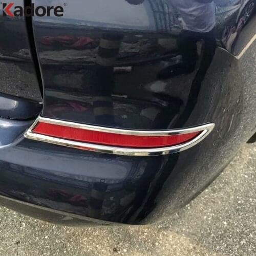 Styling Car Accessories For BMW X3 2018 2019 Rear Reflector Fog Light Lamp Tail foglamp Foglight Cover Car Sticker Decoration