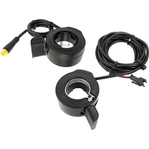 Thumb Throttle Electric Scooter Bike 130X Thumb Throttle ebike 3 Pins Connector (Wire length:180cm(SM) ,32cm(Waterproof)