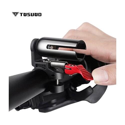 TOSUOD Bicycle bell super loud mountain bike bell road car horn car bell double cannon bicycle accessories equipment