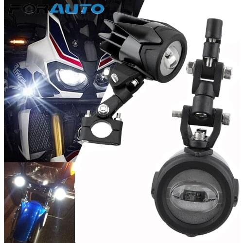 2Pcs Auxiliary Lights for BMW Motorcycle 40W 6000K Spot Driving Fog Lamps For BMW R1200GS F800GS F700GS F650 K1600
