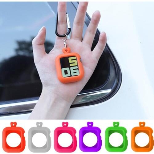 Protective Case All-inclusive Pendant Necklace Silicone Anti-fall Watch Protector Frame Cover for iWatch