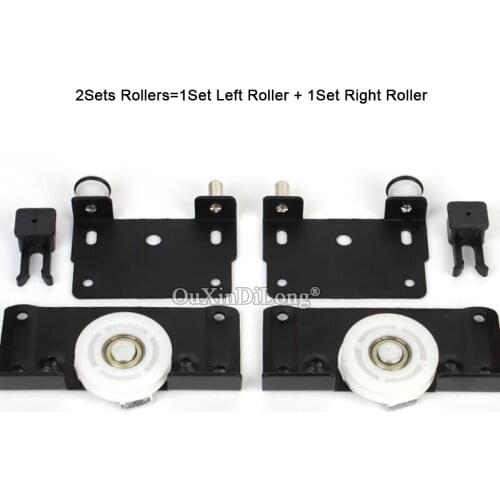 Express Shipping 10 Sets Heavy Duty Sliding Door Rollers Runners Cupboard Wardrobe Cabinet Wooden Funiture Nylon Mute Wheels