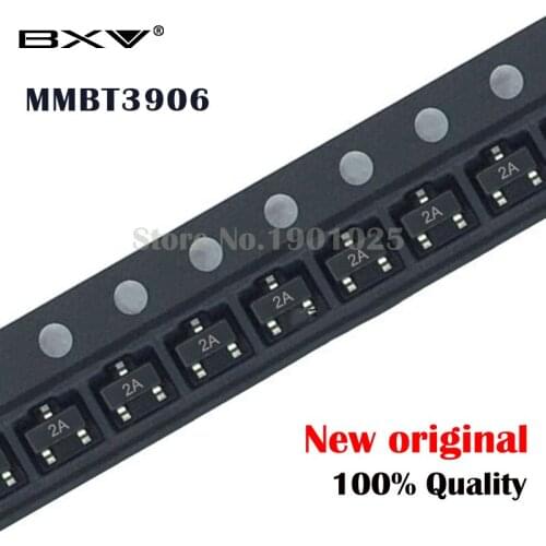 100PCS MMBT3906LT1G SOT-23 2N3906 SOT 2A SMD new and original IC