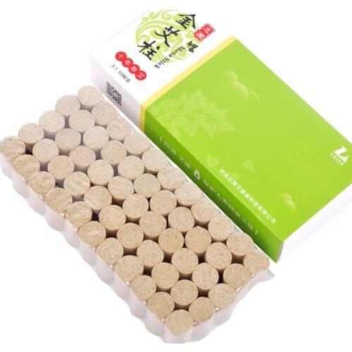 Quality 110pcs 10 years Authentic wormwood Moxa 18*30mm acupuncture moxibustion detoxification massage moxa rod