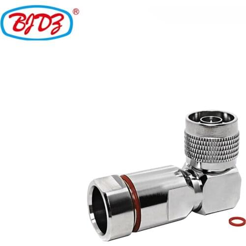 Free Shipping 5 PCS N Male Right Angle Connector for LDF4 Feeder Cable