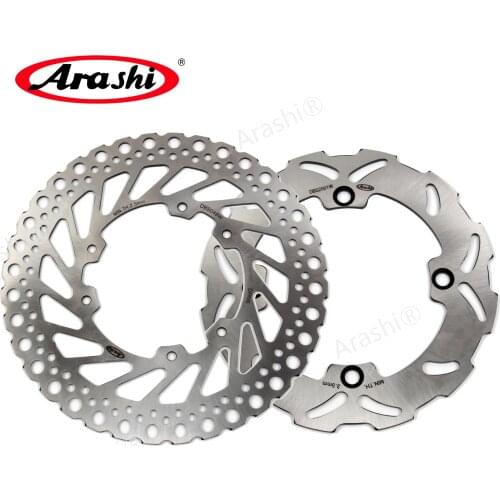 ARASHI CR R 250 Brake Disc For HONDA CR250 R 1995 1996 CR250R Front Rear Brake Rotor CR R 125 CR R 500 CR E 125