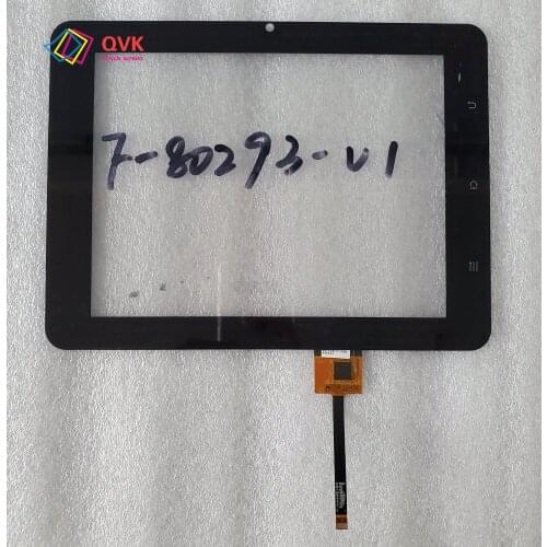 Black 8 Inch touch screen P/N F-80293-V1 Capacitive touch screen panel repair and replacement parts free shipping