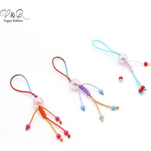 DIY Materails DIY Handmade Jewelry Making Bead Cord Charms Pendants Hang Decorations Key Ring Accessories Components DIY-148