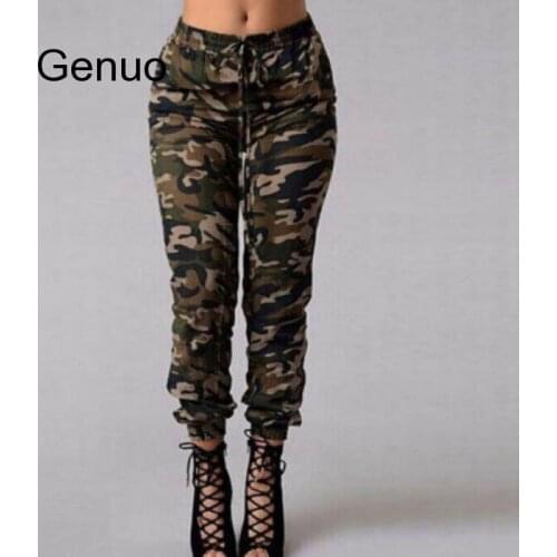 Genuo Women's Camouflage Pants